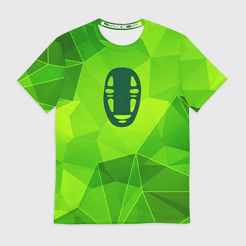 Мужская футболка Spirited Away green poly / 3D-принт – фото 1