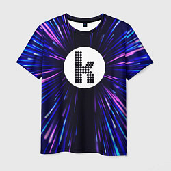 Футболка мужская The Killers neon energy, цвет: 3D-принт