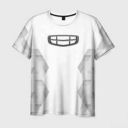 Футболка мужская Geely white poly, цвет: 3D-принт