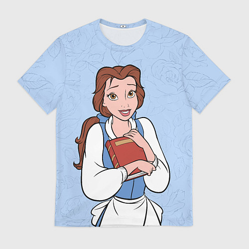 Мужская футболка Beautiful Belle - big pictures / 3D-принт – фото 1