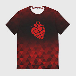 Футболка мужская Green Day red poly, цвет: 3D-принт