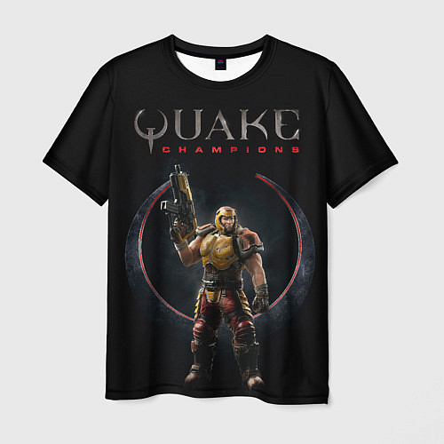 Мужская футболка Quake champions - Ranger / 3D-принт – фото 1