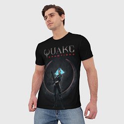 Футболка мужская Quake Champions - Nyx, цвет: 3D-принт — фото 2