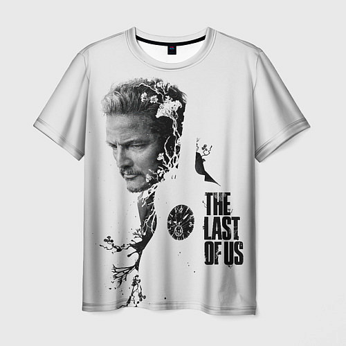 Мужская футболка The last of us - Joel and Ellie / 3D-принт – фото 1