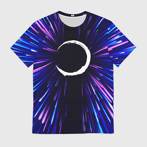 Мужская футболка Demon Slayer neon energy / 3D-принт – фото 1