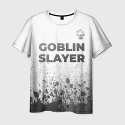 Футболка мужская Goblin Slayer - white gradient посередине, цвет: 3D-принт