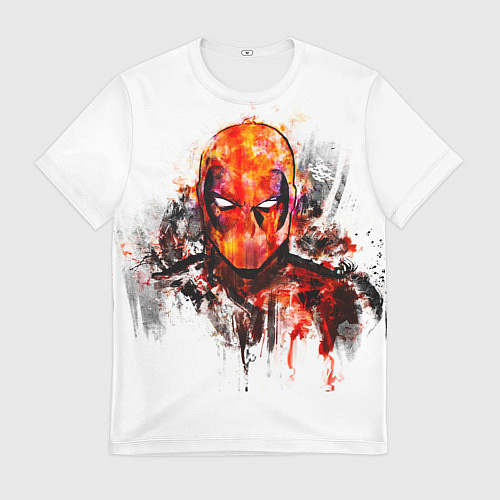 Мужская футболка Дэдпул краски / 3D-принт – фото 1