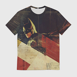 Футболка мужская Бэтмен ретро стиль, цвет: 3D-принт