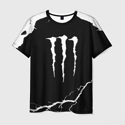 Мужская футболка Monster energy storm energy