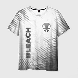Мужская футболка Bleach - white gradient вертикально