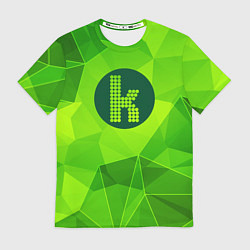 Футболка мужская The Killers green poly, цвет: 3D-принт