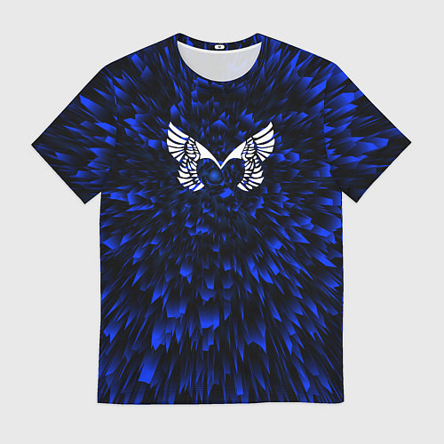 Мужская футболка Placebo blue energy / 3D-принт – фото 1