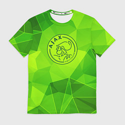 Футболка мужская Ajax green poly, цвет: 3D-принт