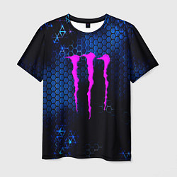 Мужская футболка Monster energy броня