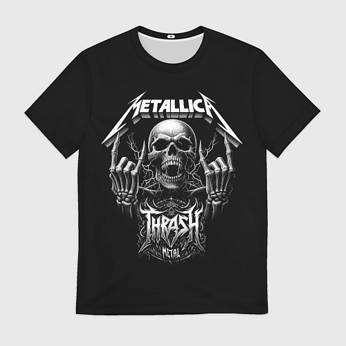 Мужская футболка Thrash metal - Metallica group / 3D-принт – фото 1