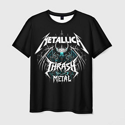 Футболка мужская Metallica group - thrash metal style, цвет: 3D-принт