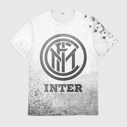 Футболка мужская Inter - white gradient, цвет: 3D-принт