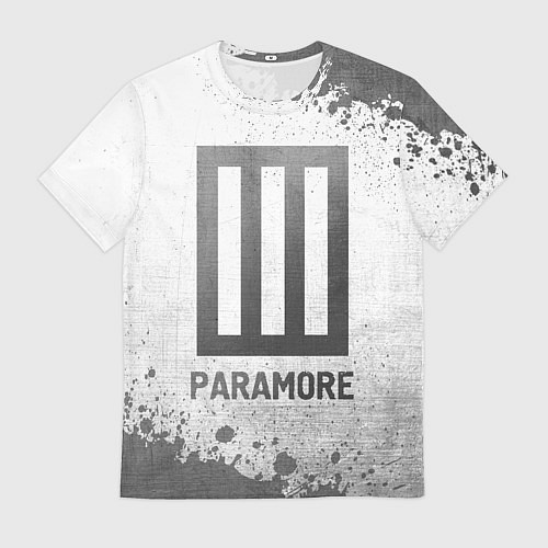 Мужская футболка Paramore - white gradient / 3D-принт – фото 1