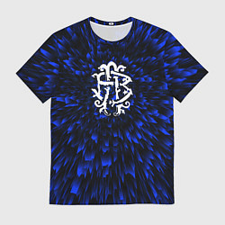 Футболка мужская Nickelback blue energy, цвет: 3D-принт