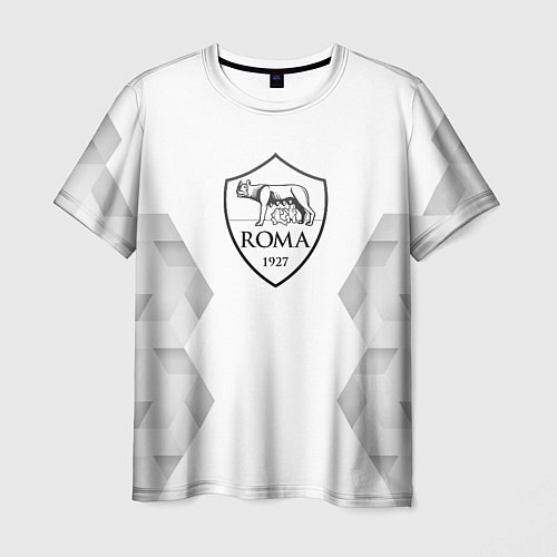 Мужская футболка Roma white poly / 3D-принт – фото 1