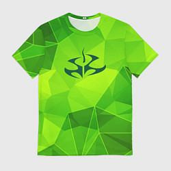 Футболка мужская Hitman green poly, цвет: 3D-принт