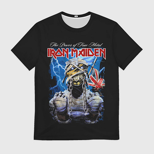 Мужская футболка Powerslave Iron Maiden - мумия / 3D-принт – фото 1