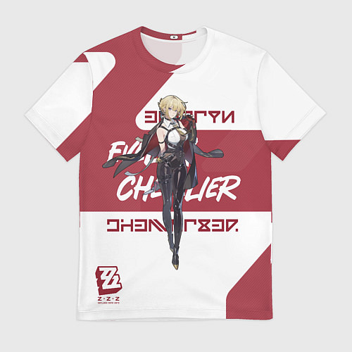 Мужская футболка Эвелин Шевалье - ZZZ / 3D-принт – фото 1