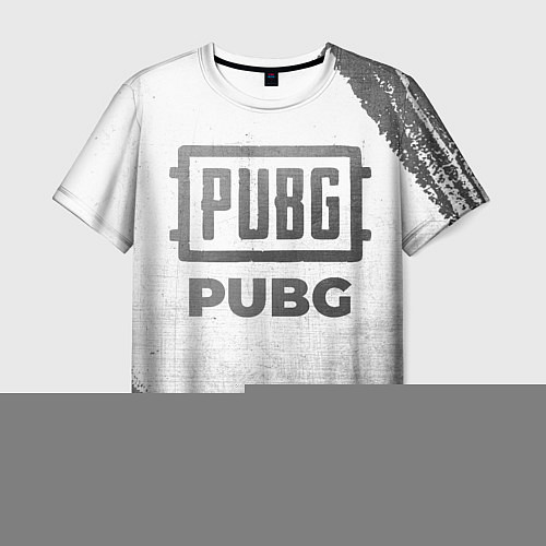 Мужская футболка PUBG - white gradient / 3D-принт – фото 1