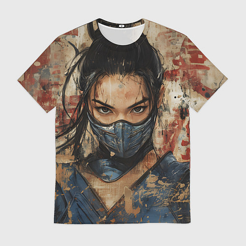 Мужская футболка Китана в китайском стиле / 3D-принт – фото 1