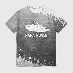 Футболка мужская Papa Roach - grey gradient, цвет: 3D-принт