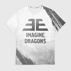 Футболка мужская Imagine Dragons - white gradient, цвет: 3D-принт
