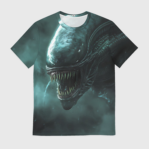 Мужская футболка Чужой в космосе / 3D-принт – фото 1
