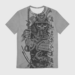 Футболка мужская Мертвый самурай призрак, цвет: 3D-принт