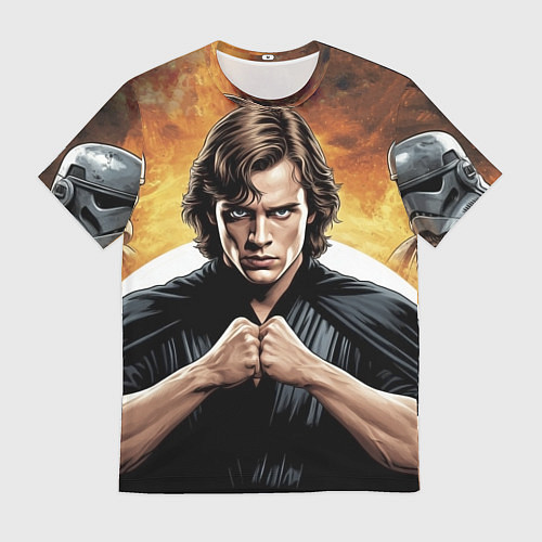 Мужская футболка Энакин скайуокер star wars / 3D-принт – фото 1