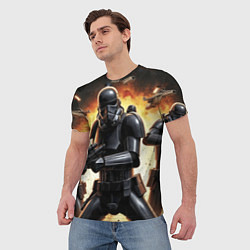 Футболка мужская Клоны звездные войны, цвет: 3D-принт — фото 2