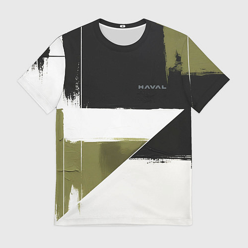 Мужская футболка Haval логотип / 3D-принт – фото 1
