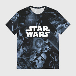 Футболка мужская Star wars персонажи из звездных войн, цвет: 3D-принт