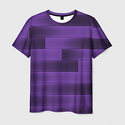 Мужская футболка Color purple square