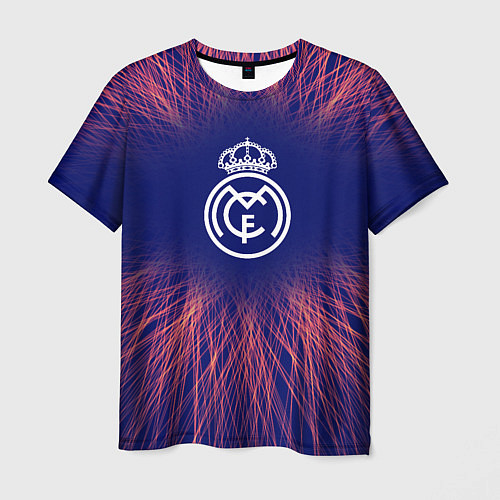 Мужская футболка Real Madrid red energy / 3D-принт – фото 1
