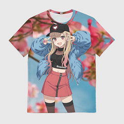 Мужская футболка Марин Китагава