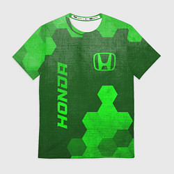 Футболка мужская Honda - green gradient вертикально, цвет: 3D-принт