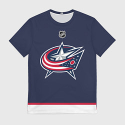 Футболка мужская Columbus Blue Jackets - NHL team, цвет: 3D-принт