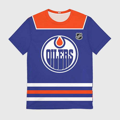 Мужская футболка Edmonton Oilers - NHL team / 3D-принт – фото 1