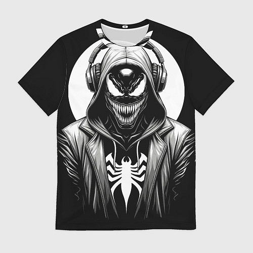 Мужская футболка Venom black / 3D-принт – фото 1