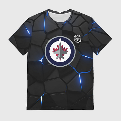 Мужская футболка Виннипег Джетс - НХЛ хоккей / 3D-принт – фото 1