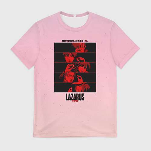 Мужская футболка Lazarus Art / 3D-принт – фото 1