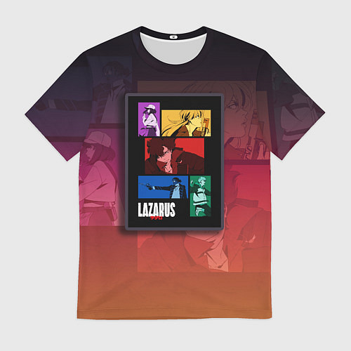 Мужская футболка Lazarus Art / 3D-принт – фото 1