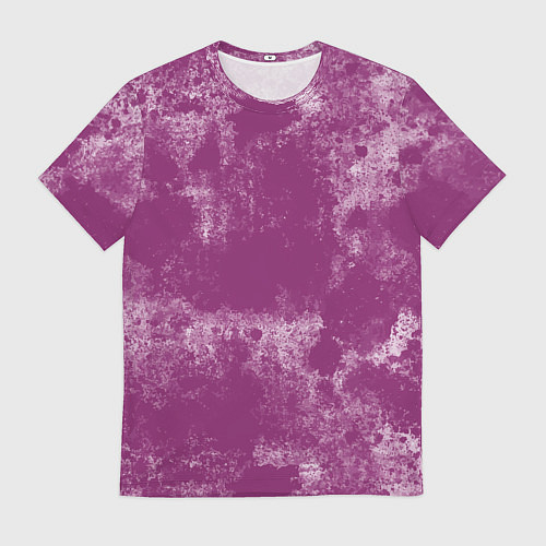 Мужская футболка Амарантовый глубоко-пурпурный / 3D-принт – фото 1