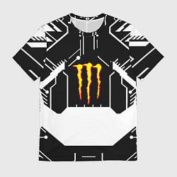 Мужская футболка Monster energy geometry
