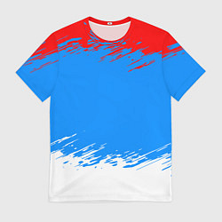 Мужская футболка Патриот - флаг